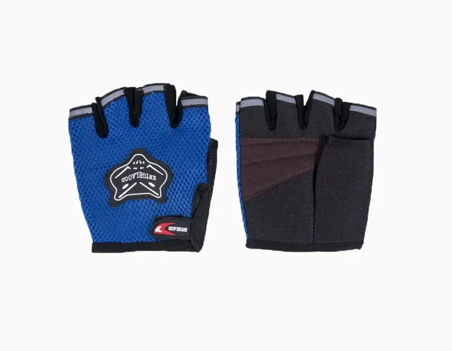 Durable Anti Slip Half Finger Cycling Gloves