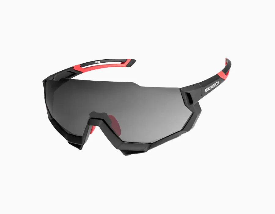 Polarised Sports Sunglasses with 4 Interchangeable Lens (1013)
