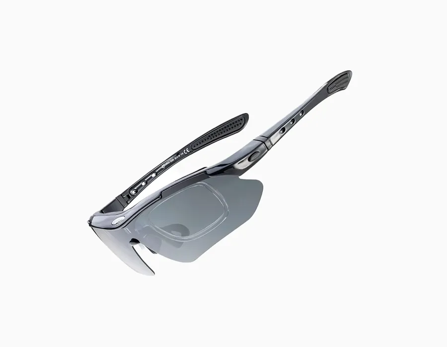 Polarized Cycling Sunglasses with 4 Interchangeable Lens (1000)